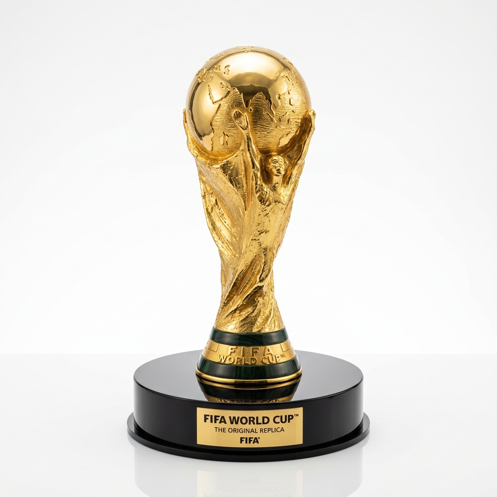World Cup Gold Trophy Showpiece